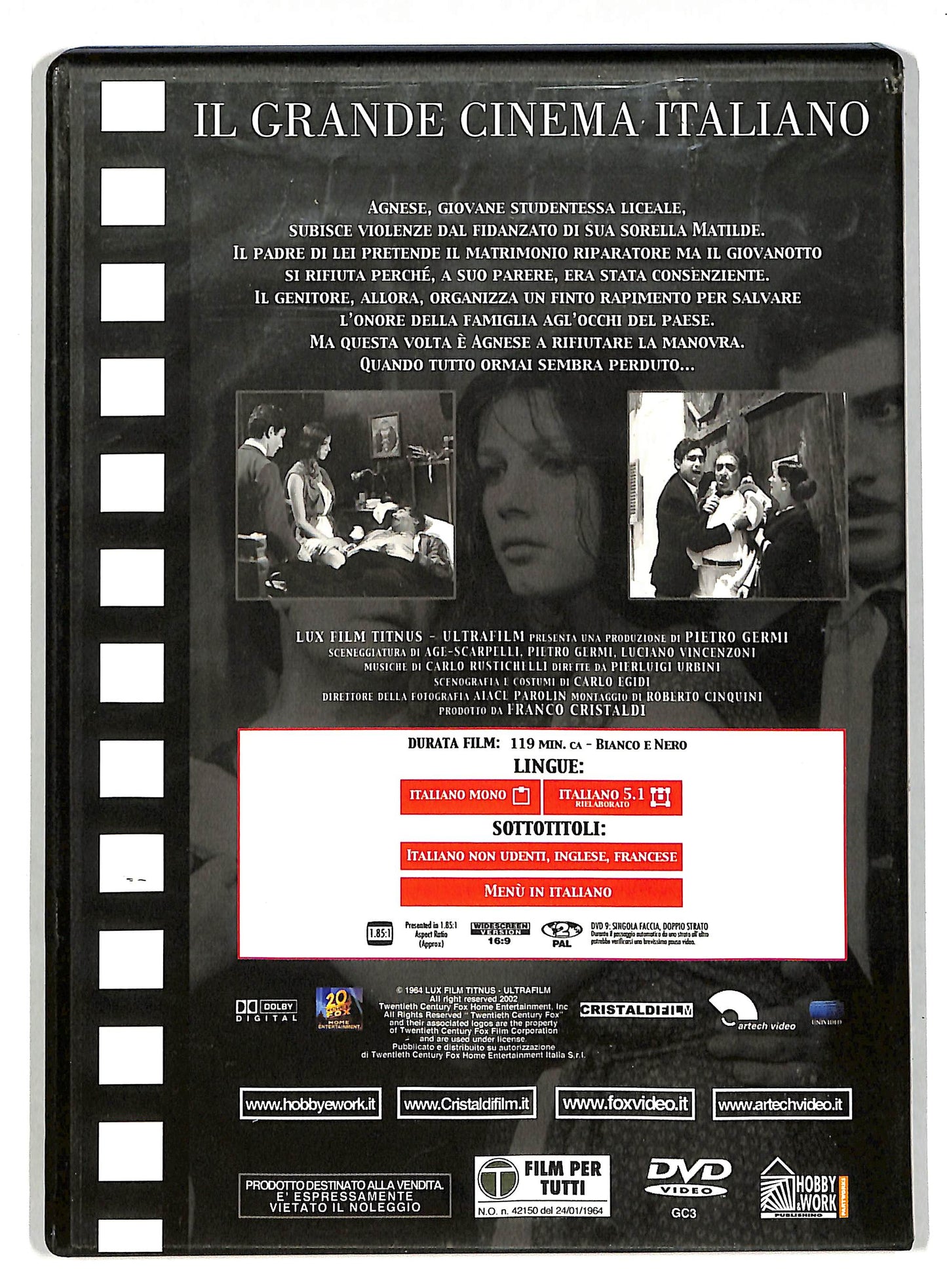 EBOND Sedotta e abbandonata EDITORIALE DVD D819420