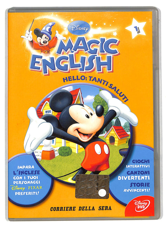 EBOND Magic English - Hello Tanti saluti vol1 EDITORIALE DVD DVD D819452