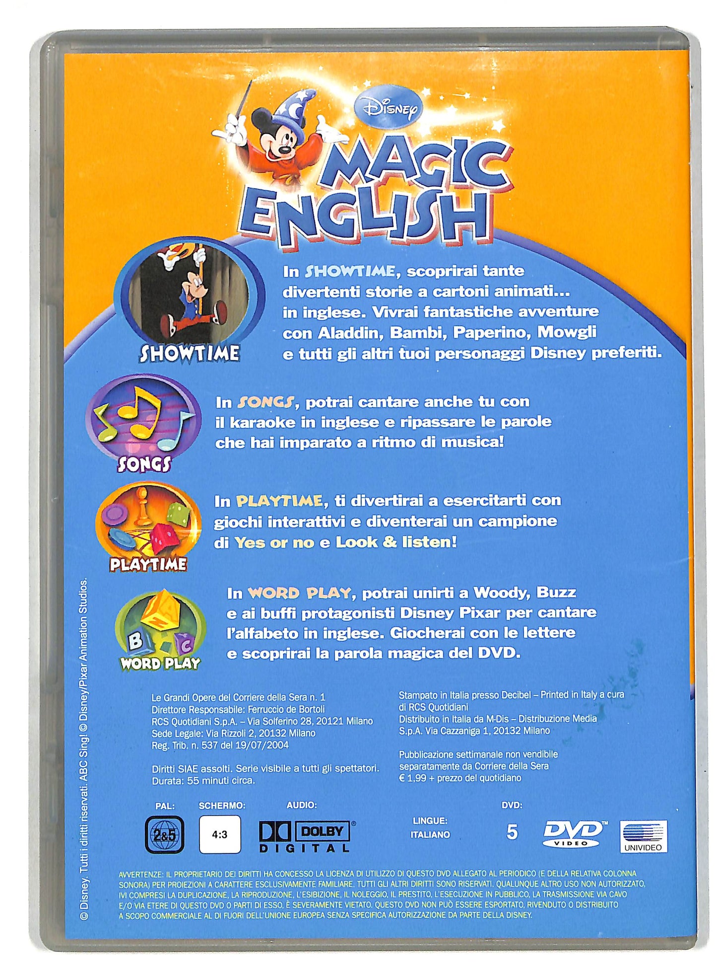 EBOND Magic English - Hello Tanti saluti vol1 EDITORIALE DVD DVD D819452