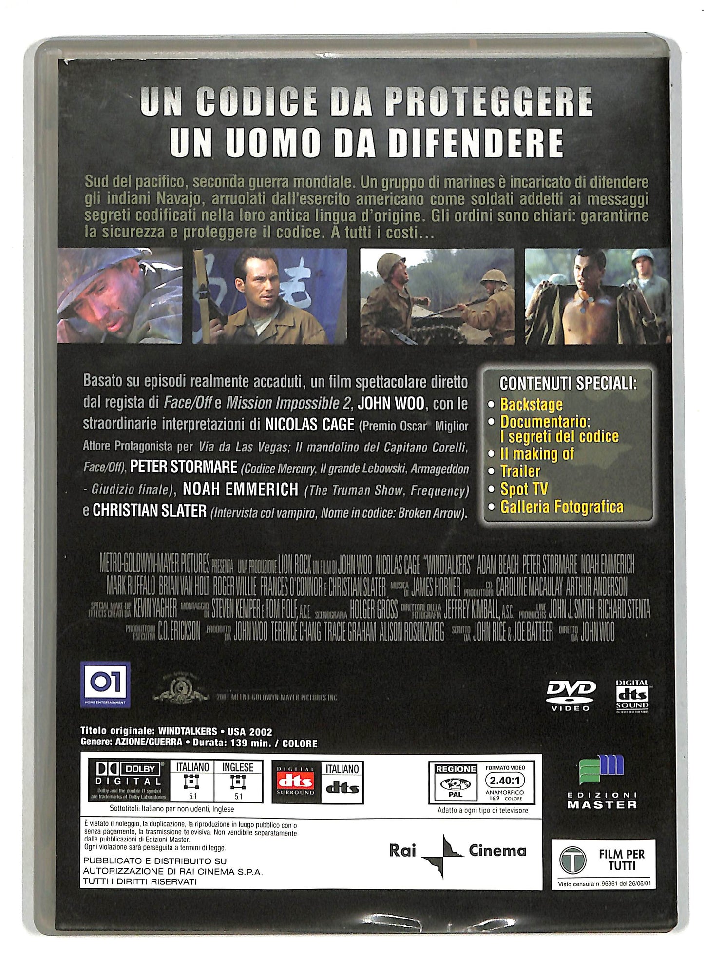 EBOND Windtalkers EDITORIALE DVD D819453