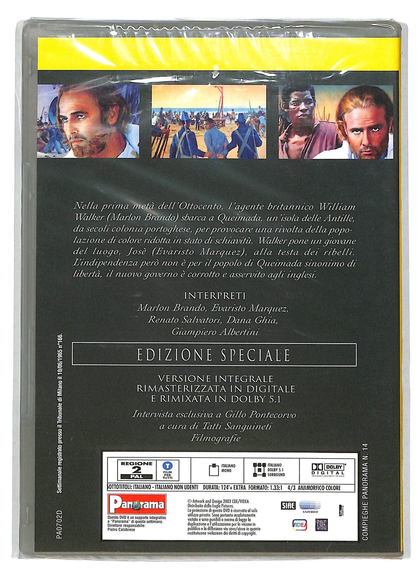 EBOND Queimada EDITORIALE DVD D819504