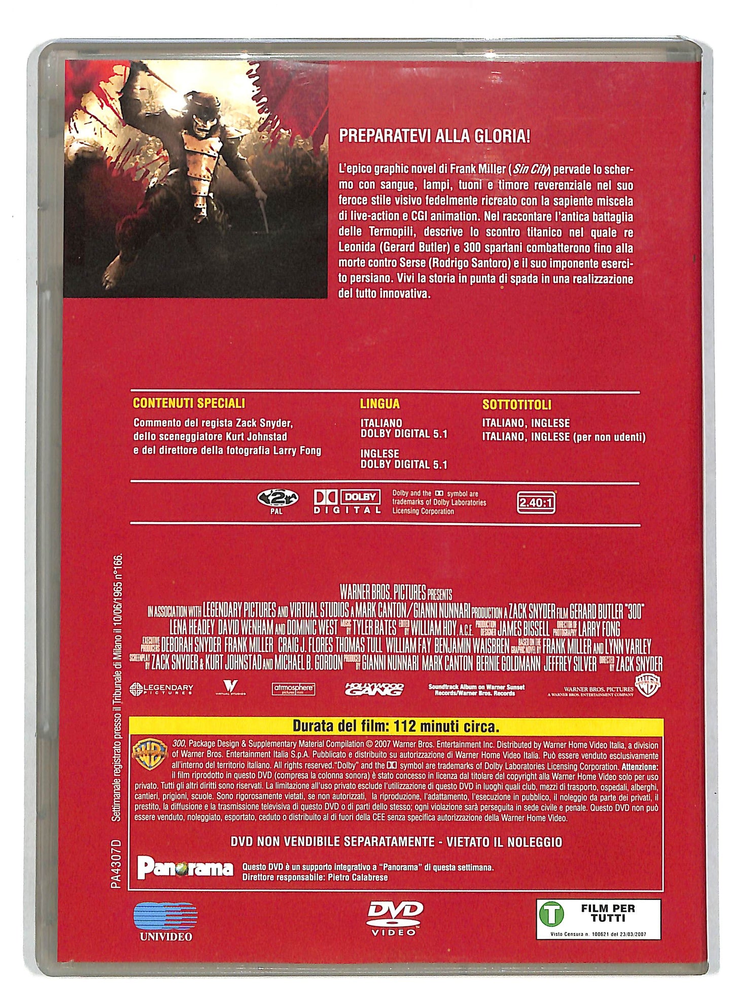 EBOND 300 EDITORIALE DVD D819542