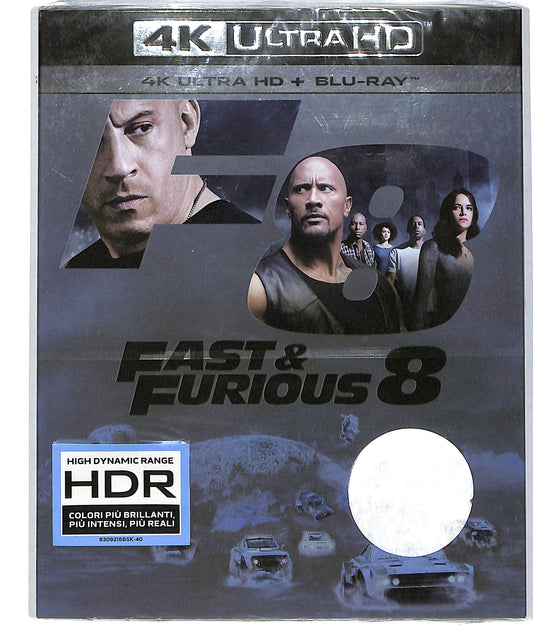 EBOND Fast & Furious 8 (4K Ultra HD + BLURAY D819609