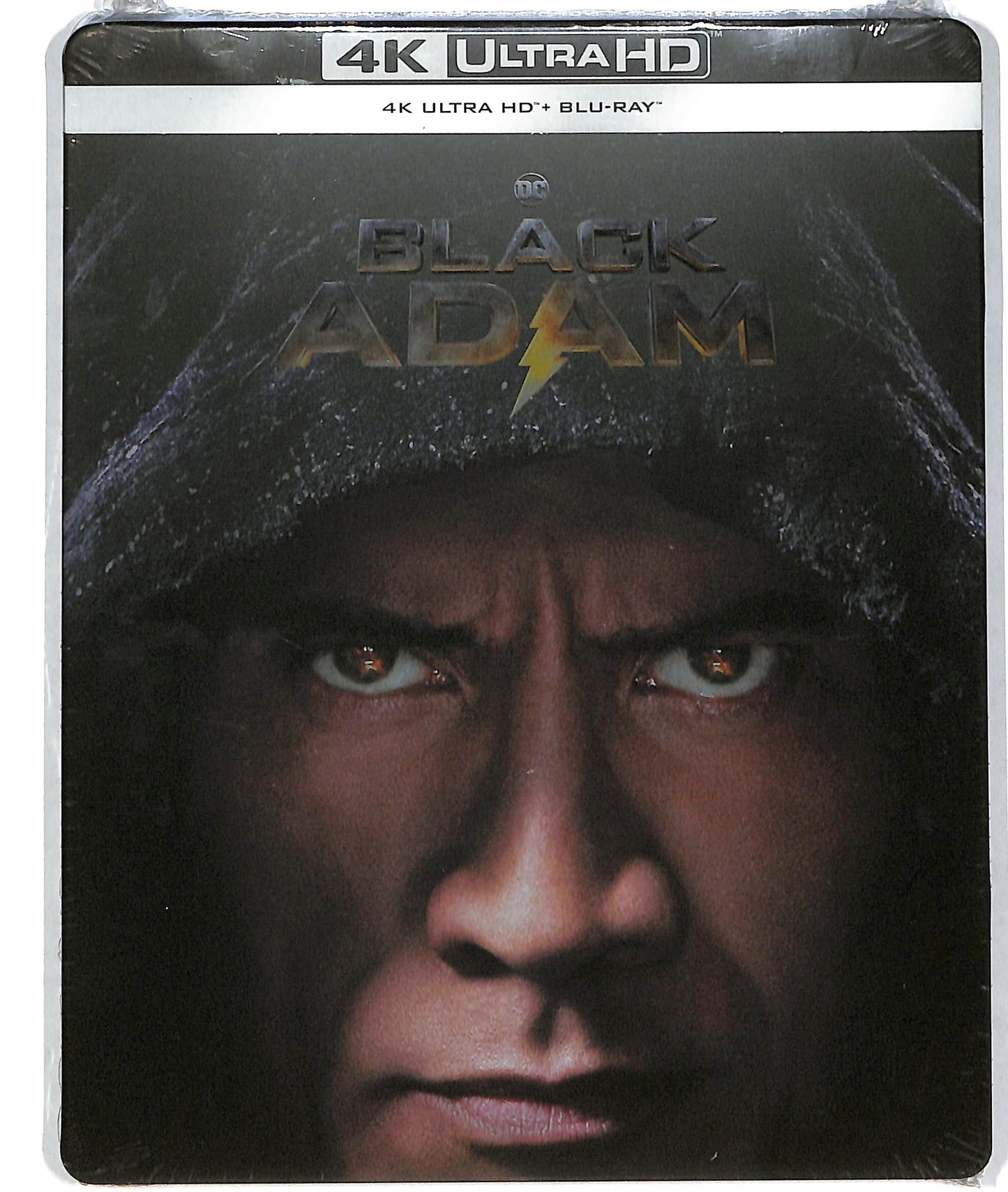 EBOND Black adam STEELBOOK 4K ULTRA HD  BLURAY D819611