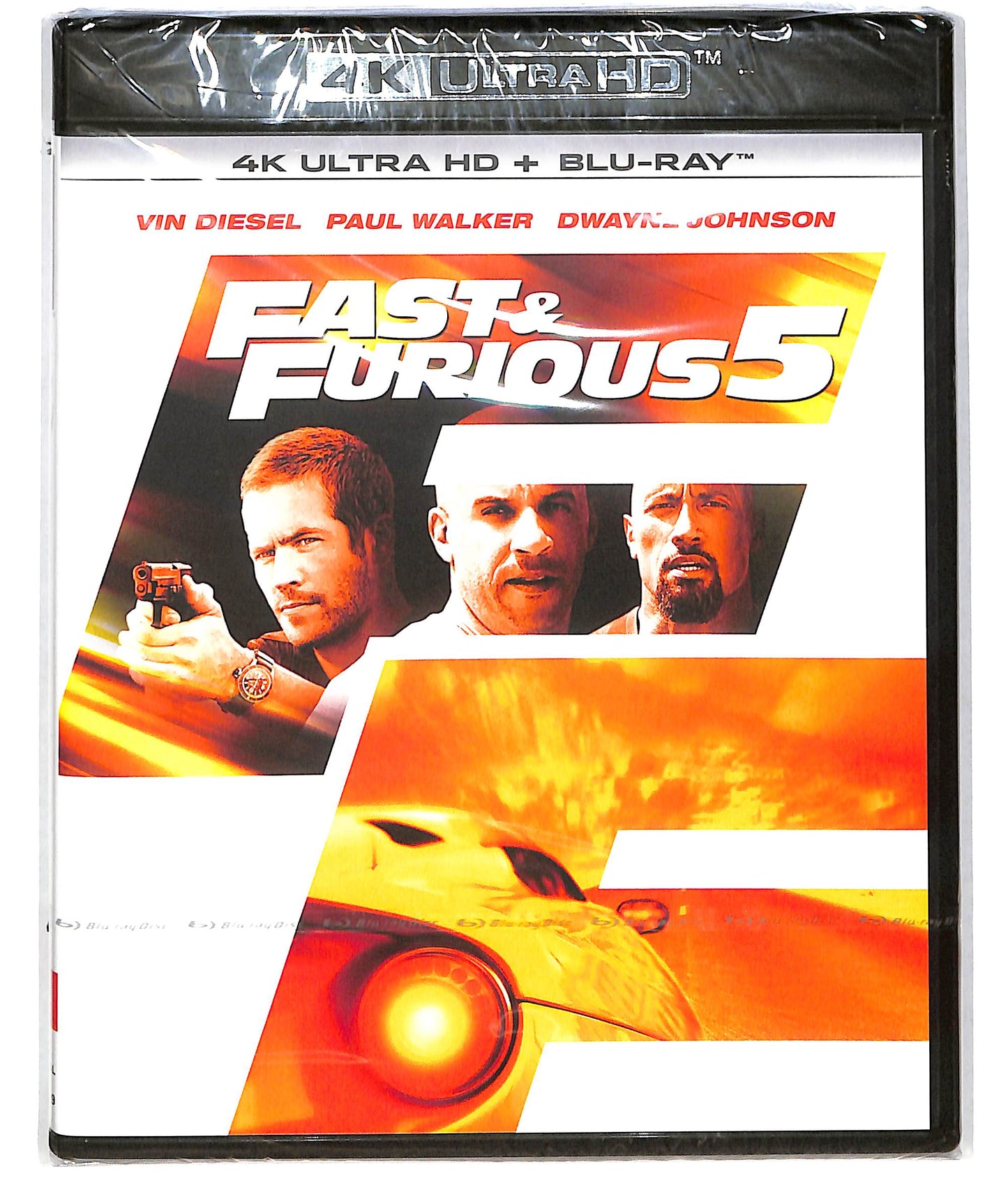 EBOND Fast And Furious 5 4K ULTRA HD  BLURAY D819626