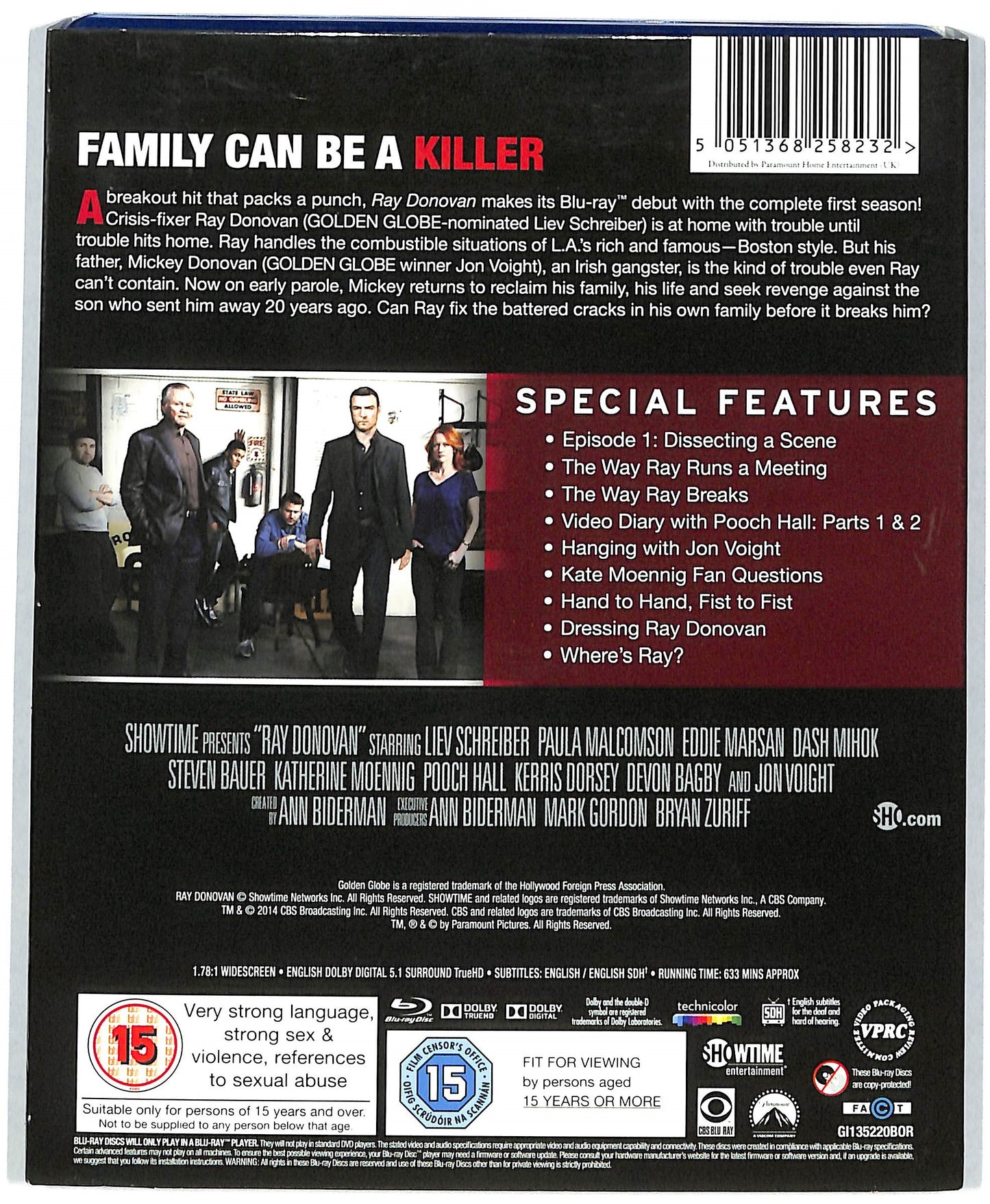 EBOND Ray Donovan - Edizione UK BLURAY D819648