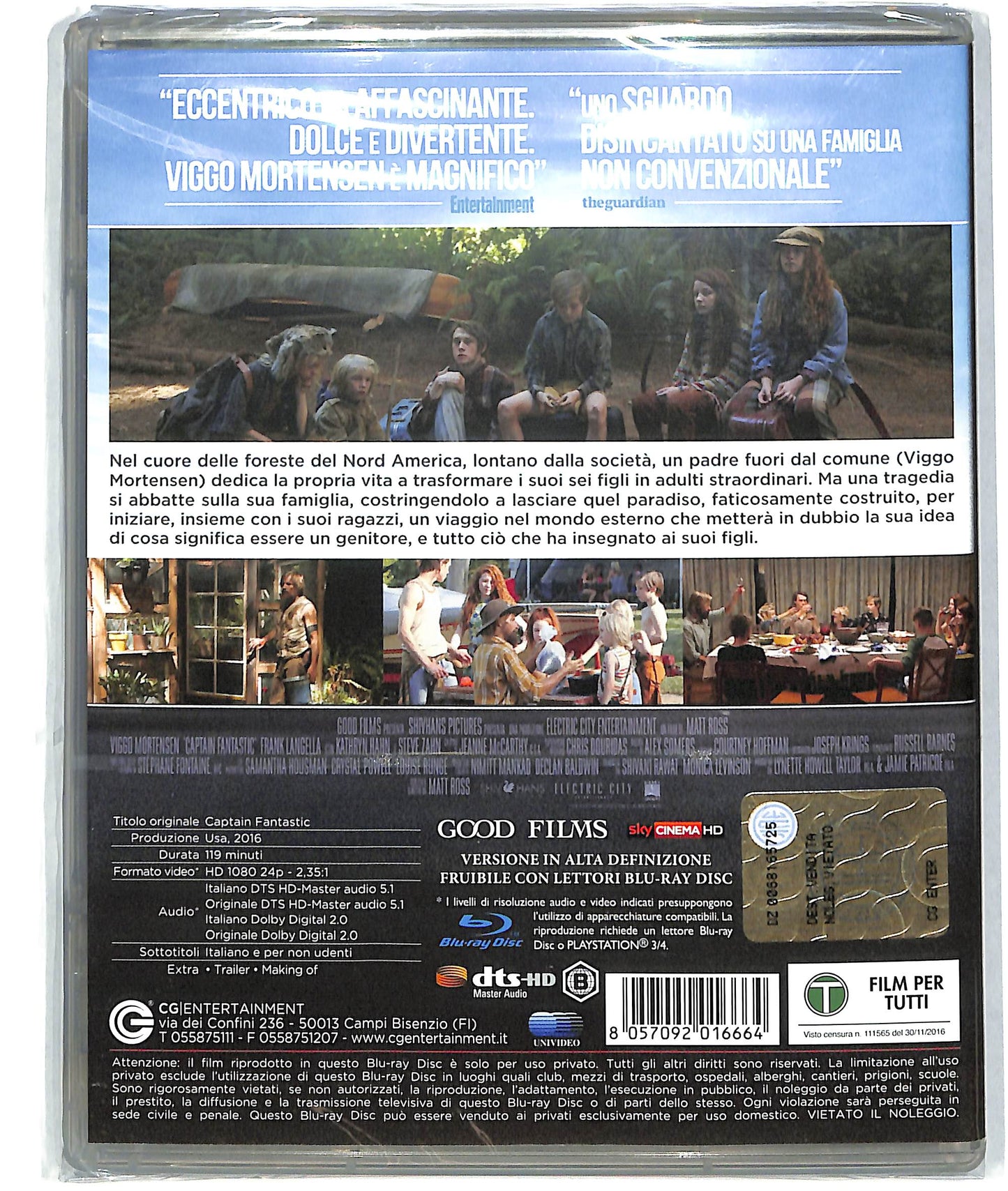 EBOND Captain Fantastic BLURAY BLURAY D819660