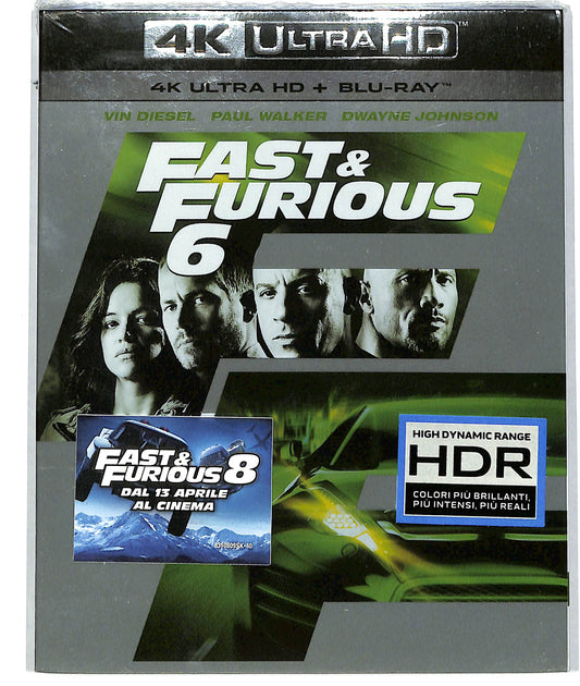 EBOND Fast And Furious 6 4K ULTRA HD + BLURAY D819707