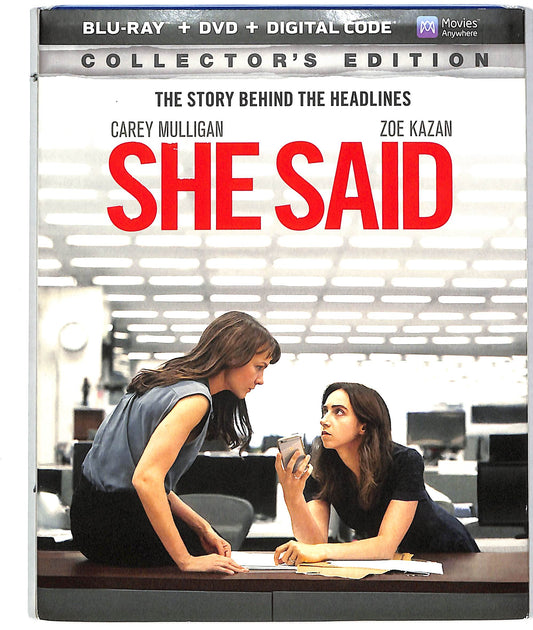 EBOND She said DVD + Digital code + BLURAY D819708