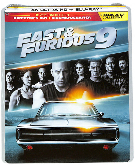 EBOND Fast and Furious 9 Steelbook (4K Ultra-HD BLURAY D819730