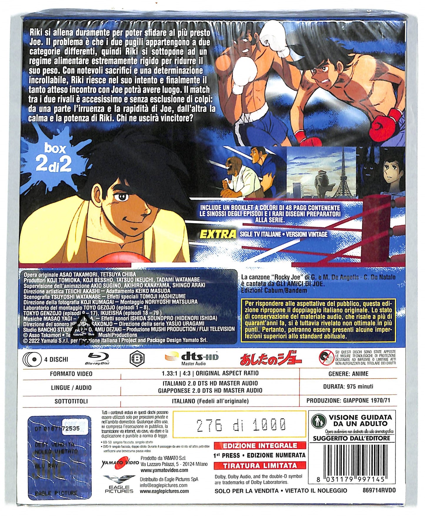 EBOND Rocky Joe - Parte 02 (4 BLURAY) BLURAY D819739