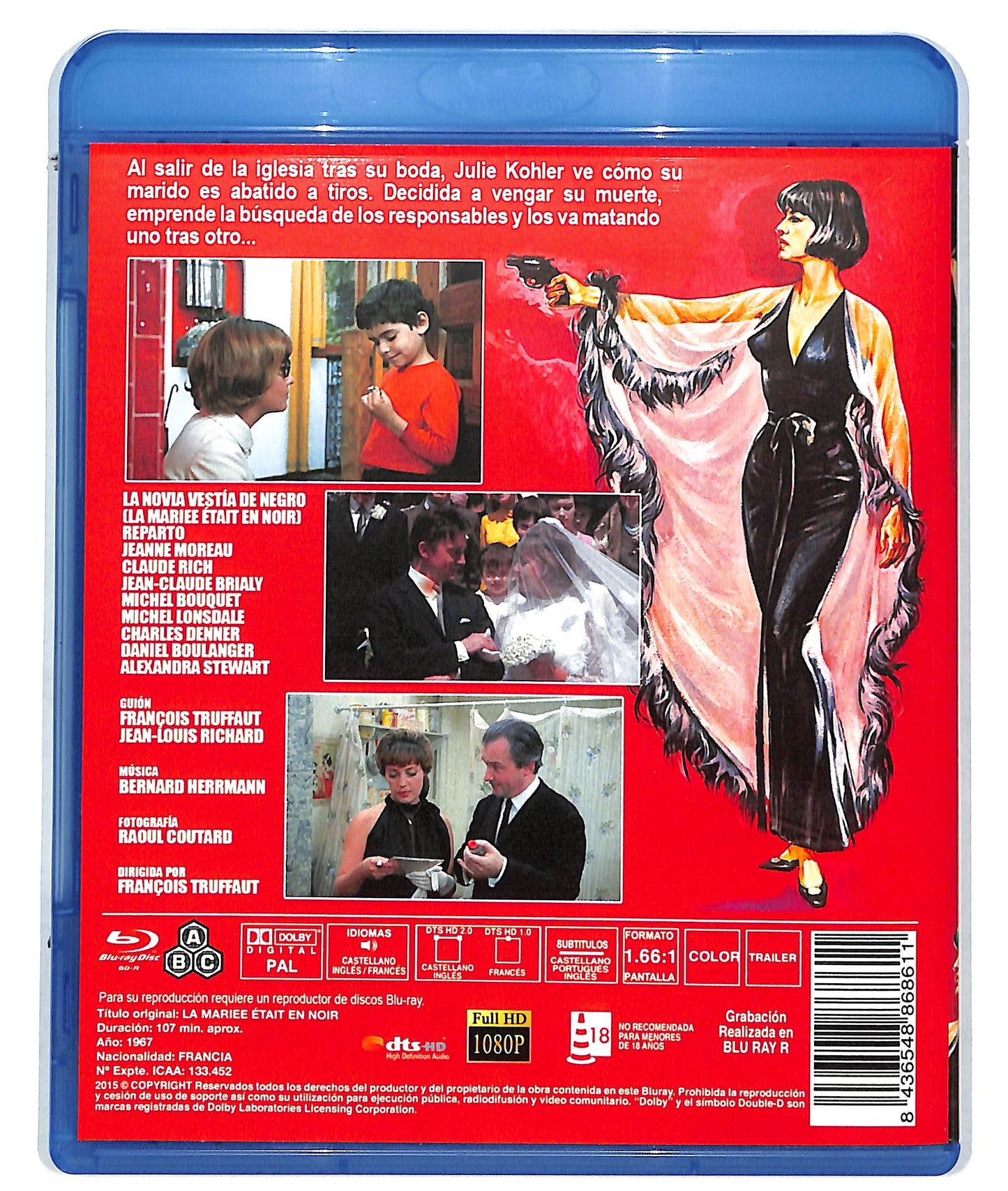 EBOND La novia vestia de negro - no ita BLURAY D819751