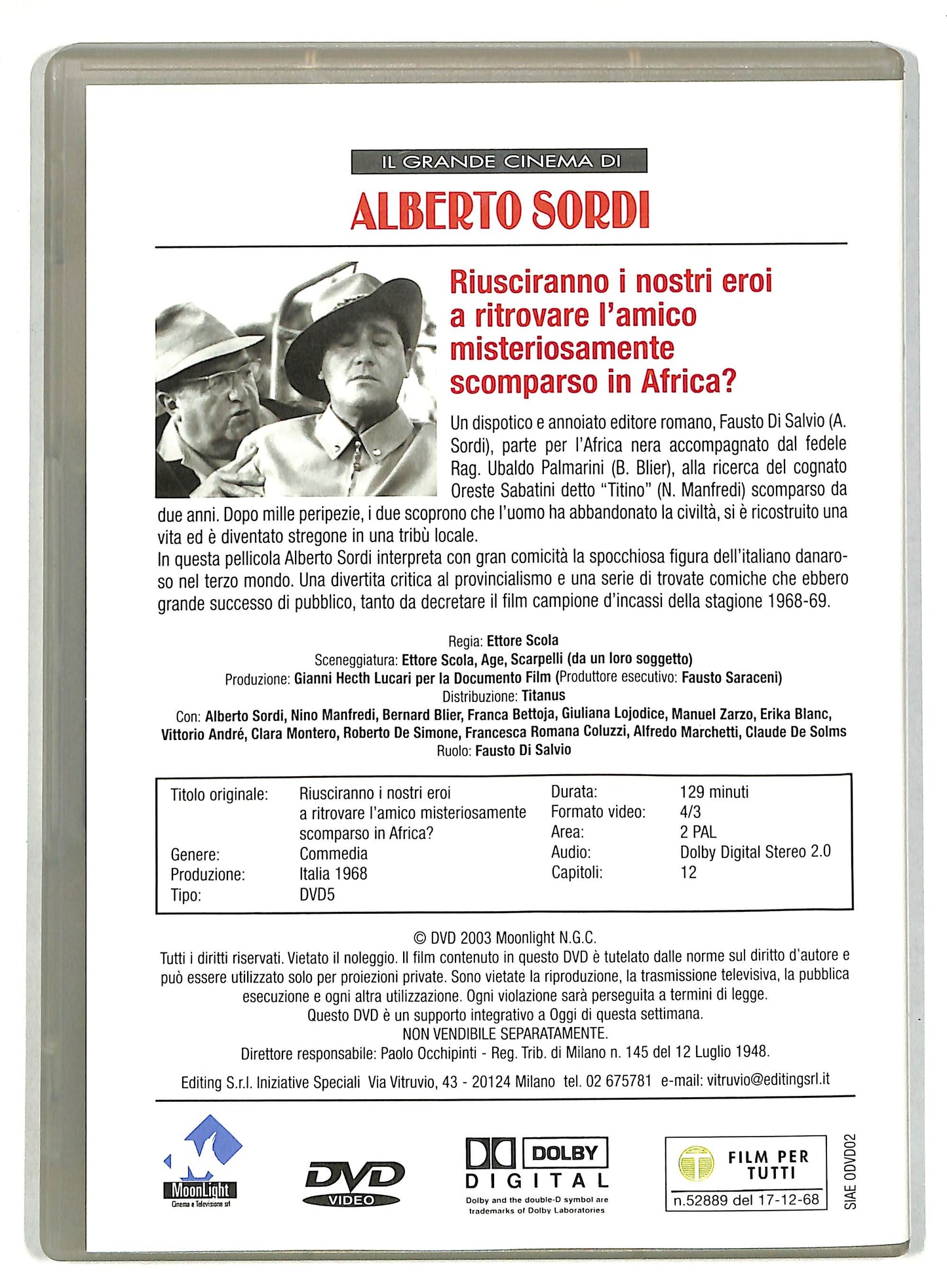 EBOND Riusciranno i nostri eroi a ritrovare l'amico EDITORIALE  DVD D819840