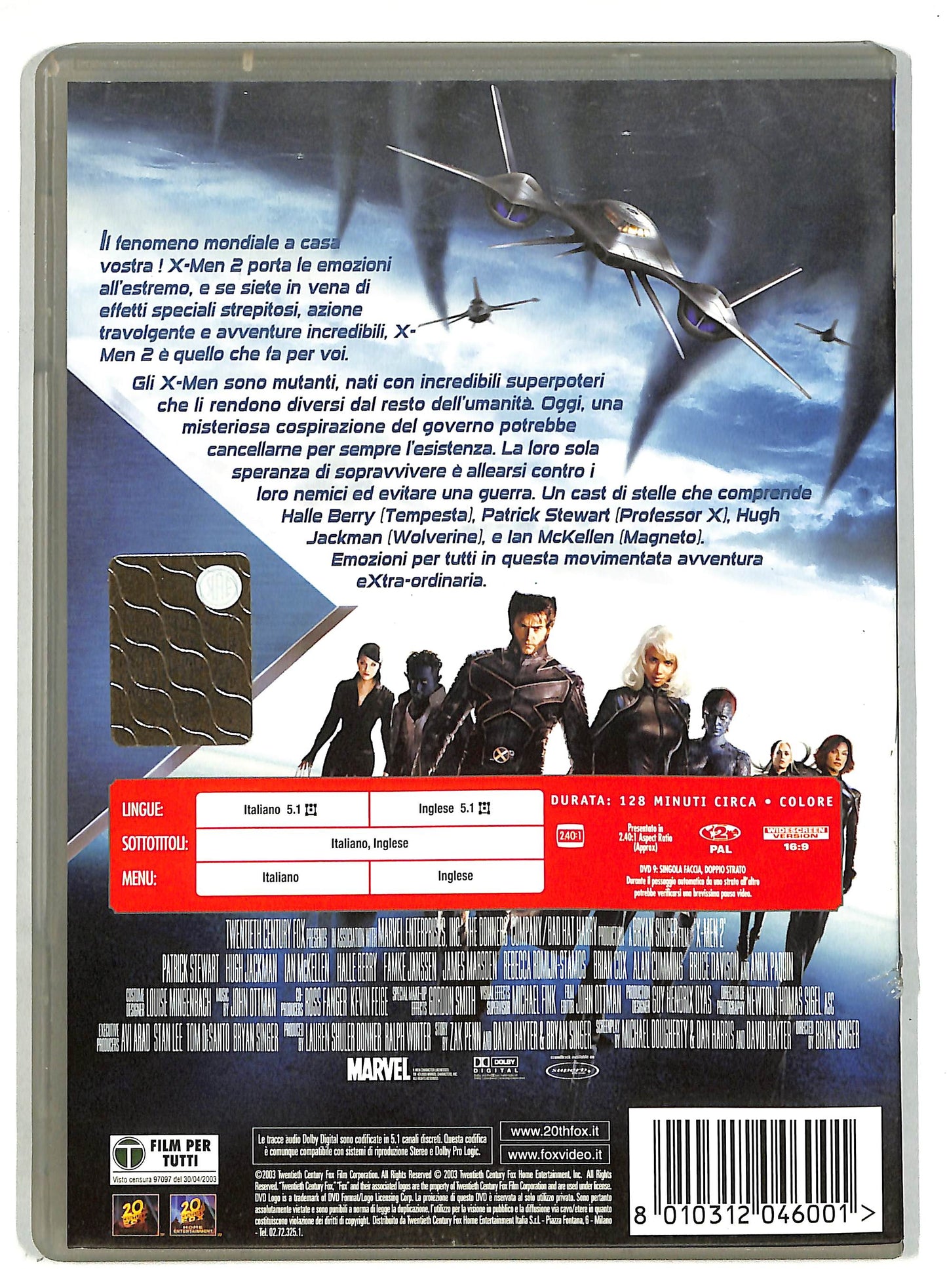 EBOND X-Men 2 DVD D819841