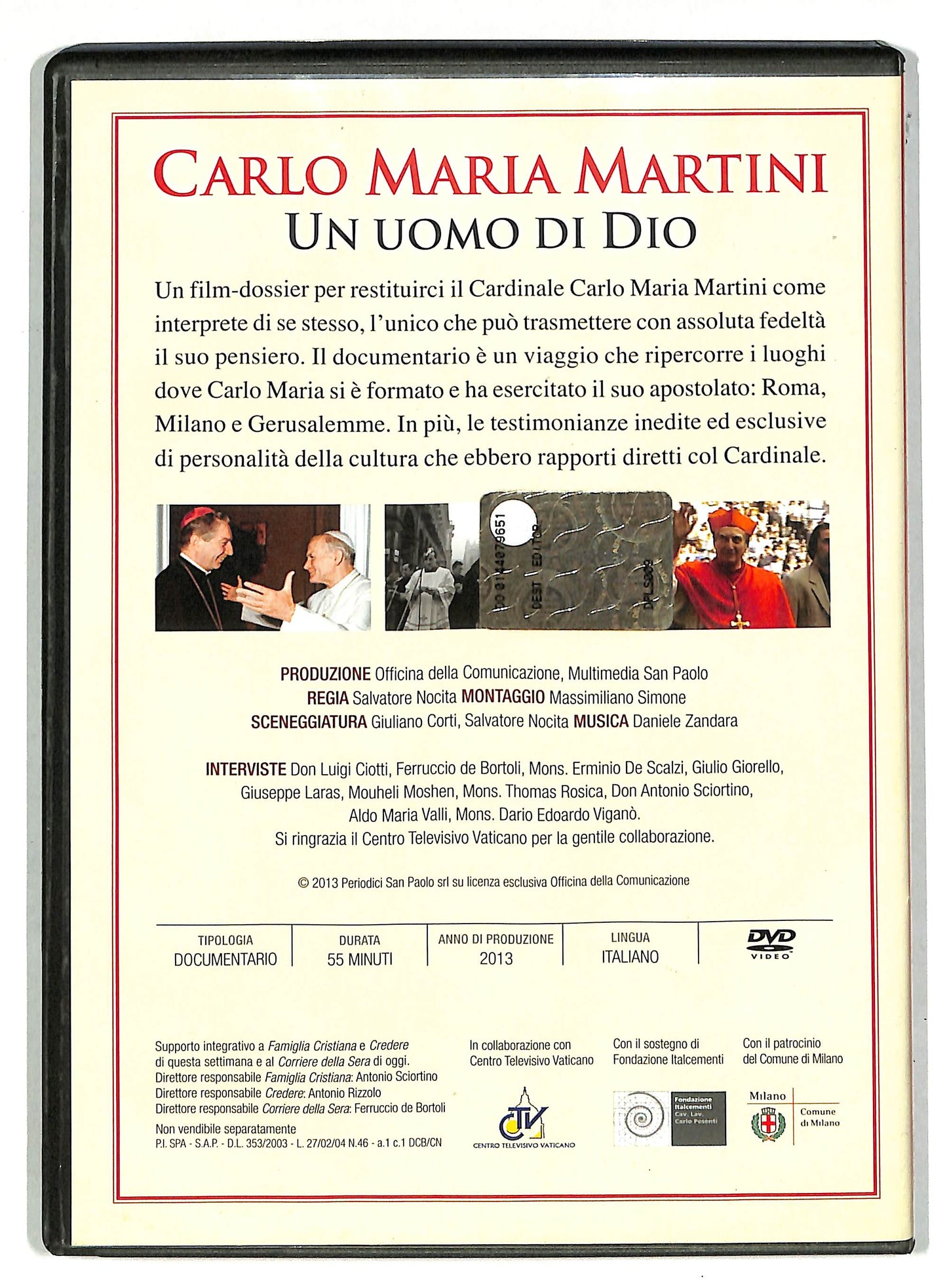 EBOND Carlo Maria Martini - un uomo di Dio EDITORIALE  DVD D819854