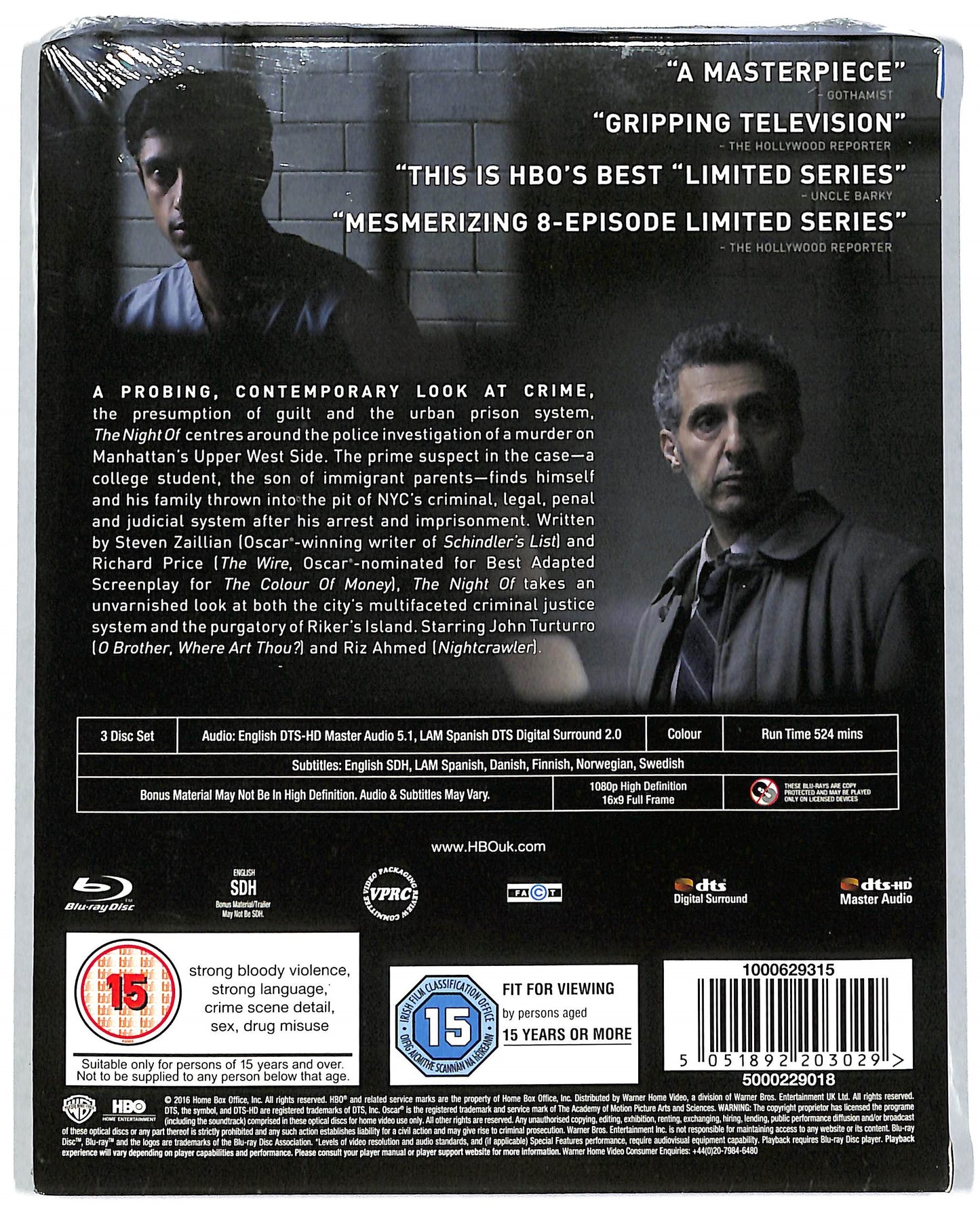 EBOND The Night Of: Miniseries - no ita BLURAY D819926