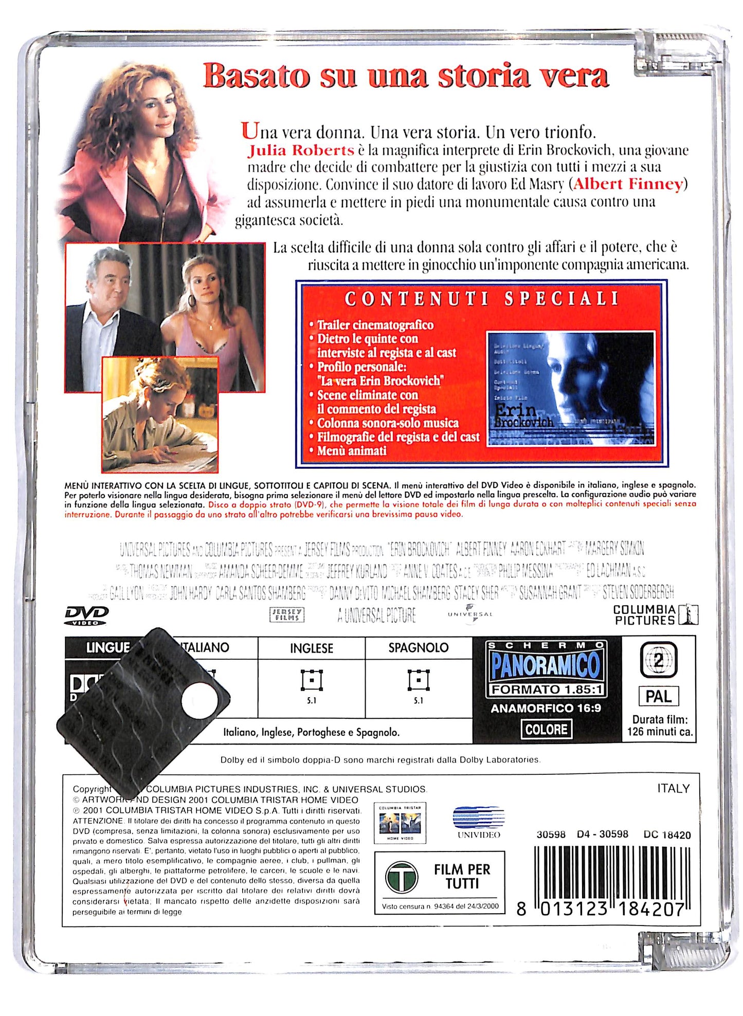 EBOND Erin Brockovich - Forte Come La Verita SJB DVD D820025