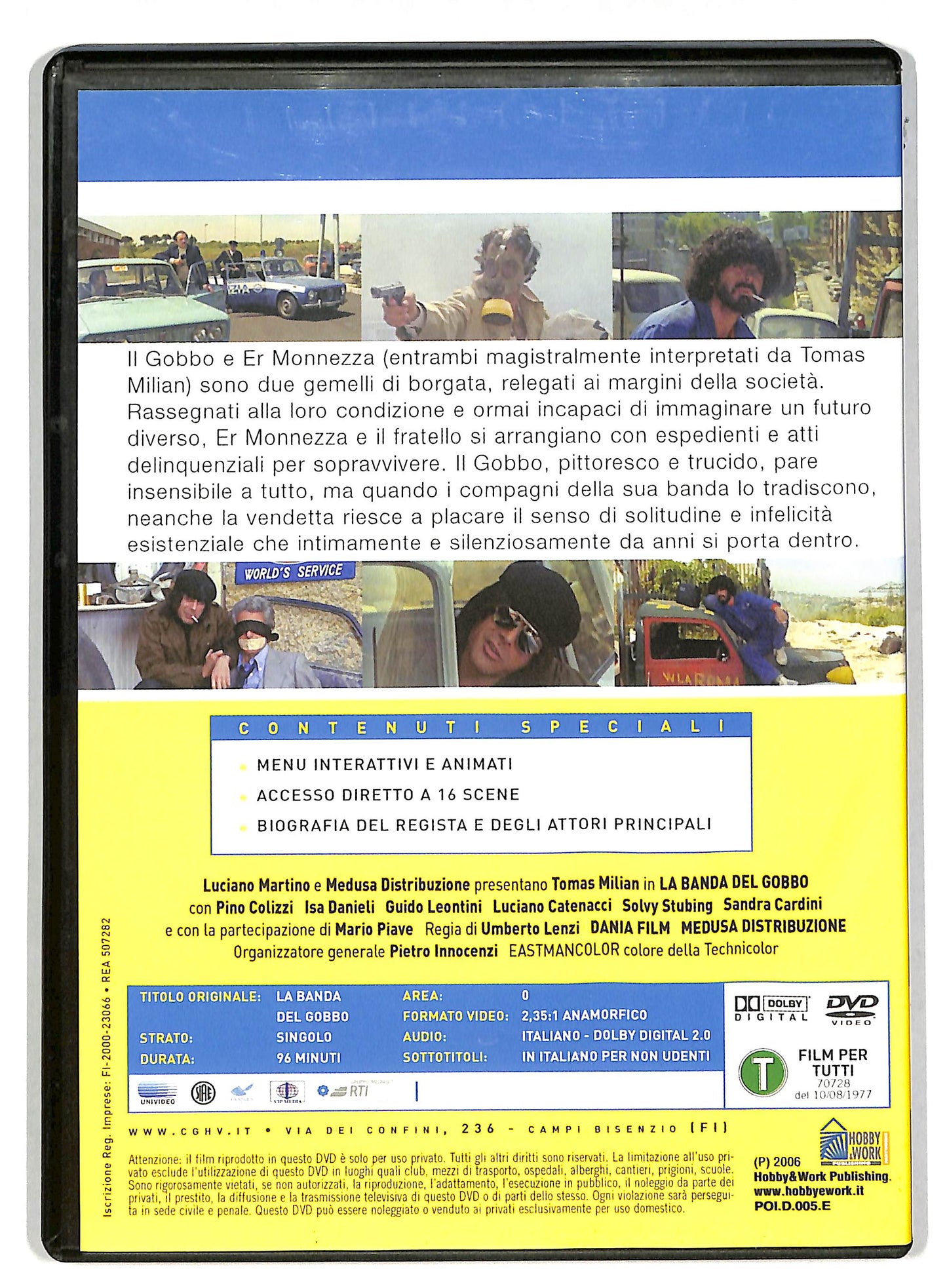 EBOND La banda del gobbo EDITORIALE DVD D820047