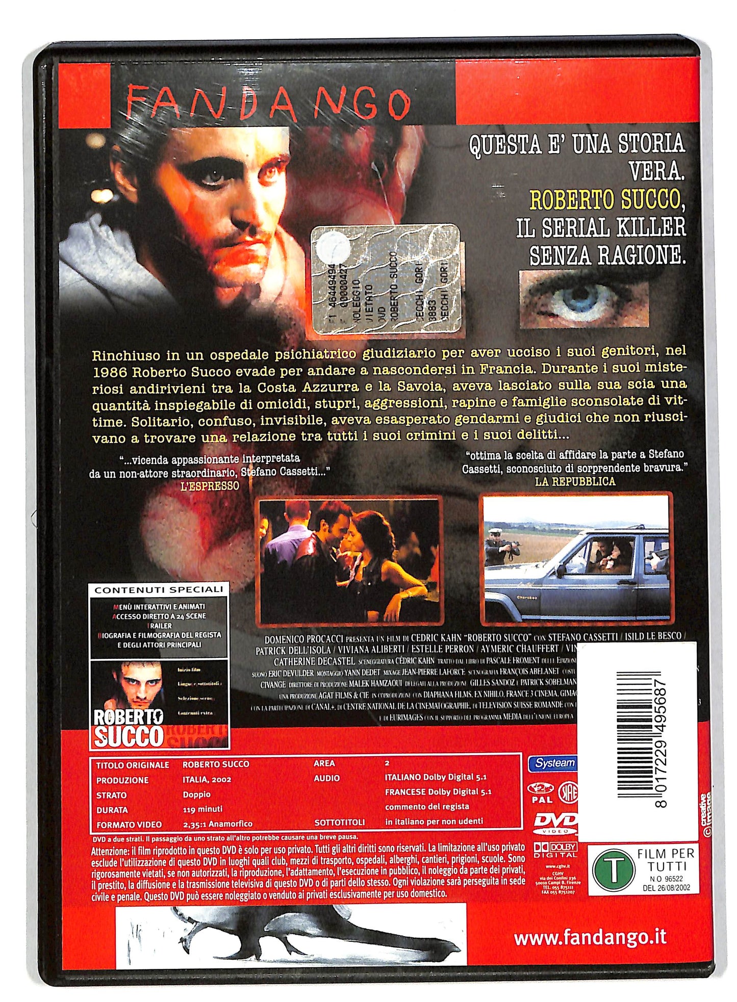 EBOND Roberto Succo DVD D820145