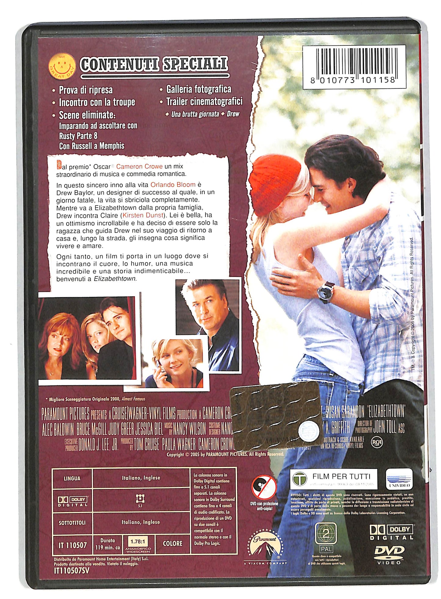 EBOND Elizabethtown DVD D820216