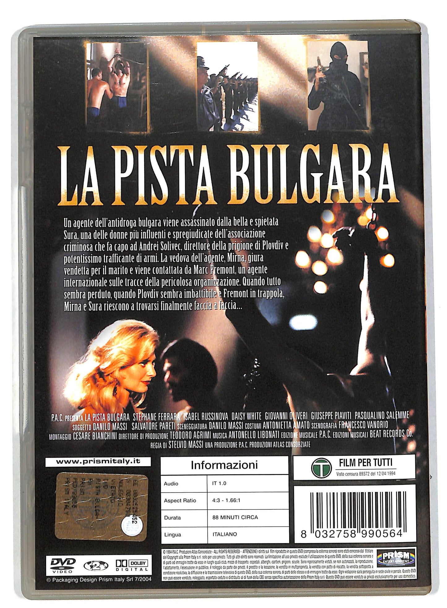 EBOND La pista bulgara DVD D820255