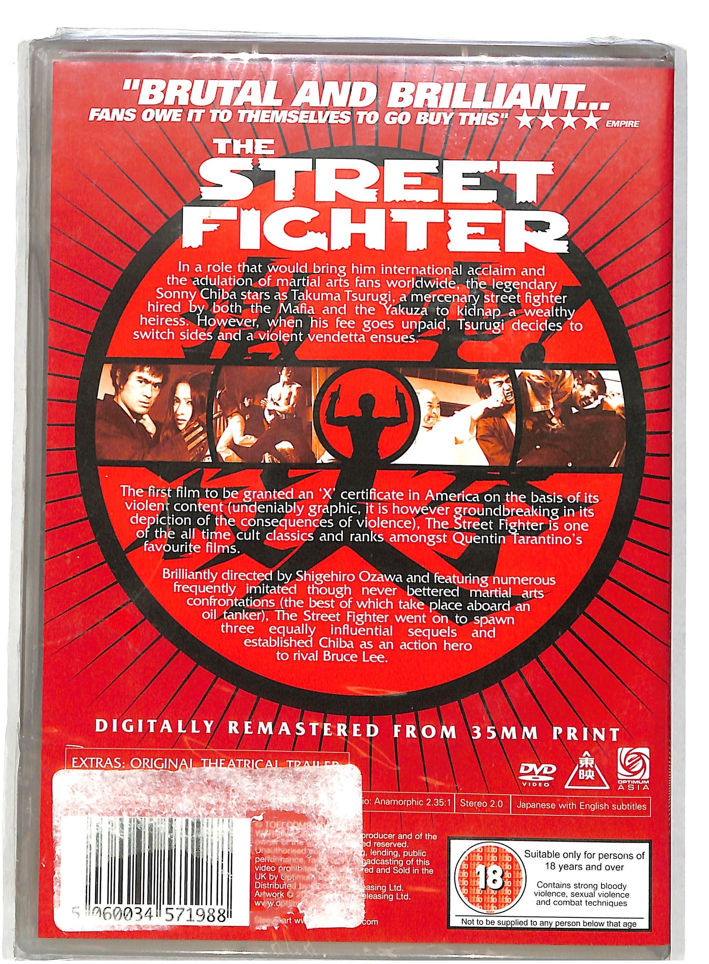 EBOND The Street Fighter - (NO ITA) DVD D820325