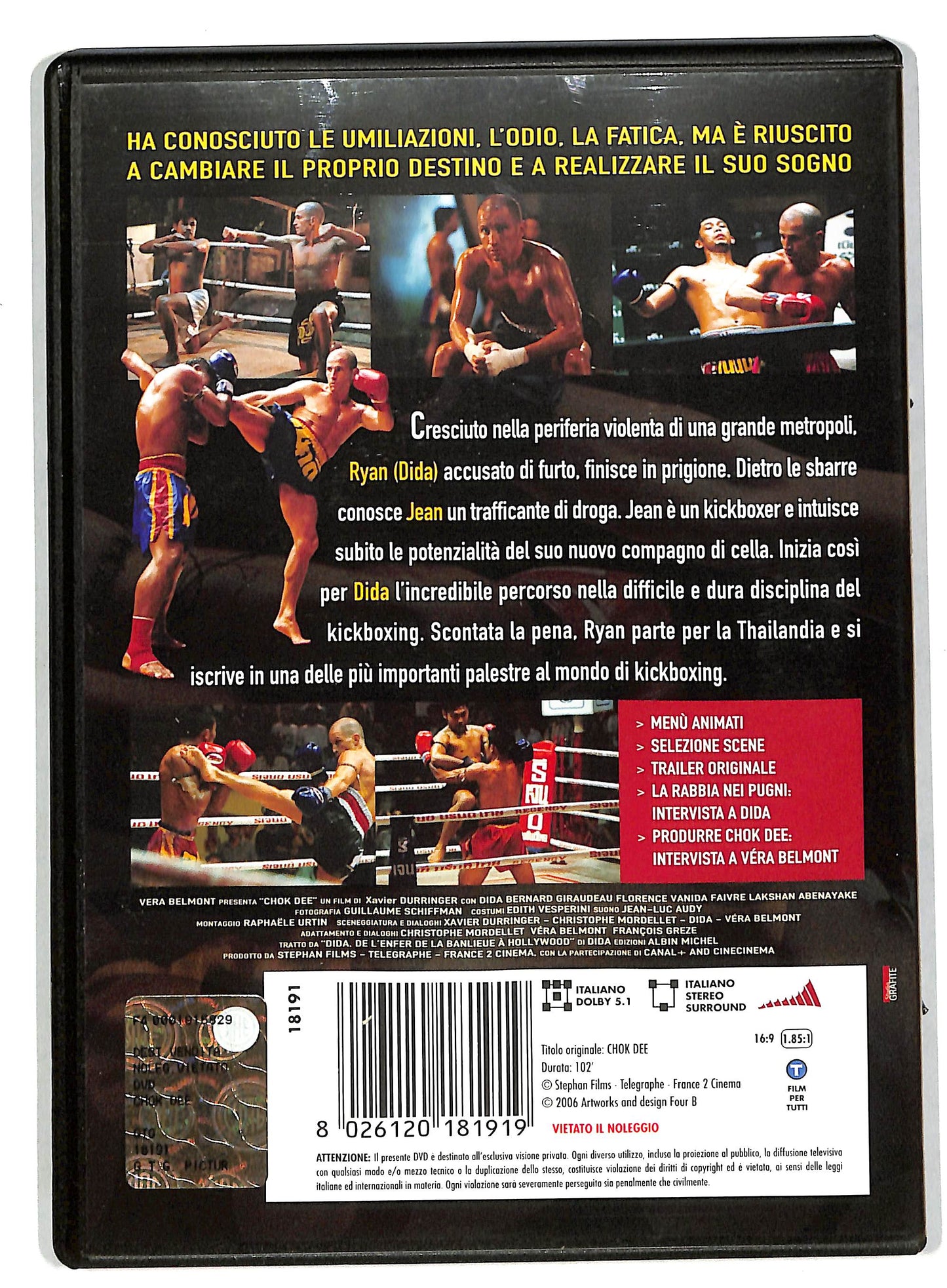 EBOND Chok Dee - The Kickboxer Di Xavier Durringer DVD D820513
