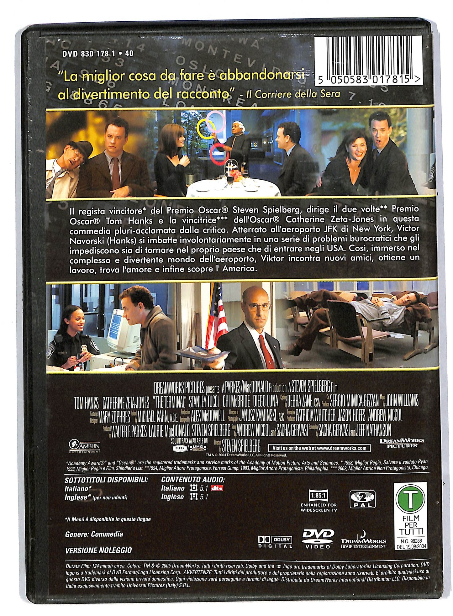 EBOND The Terminal NOLEGGIO DVD DB552146