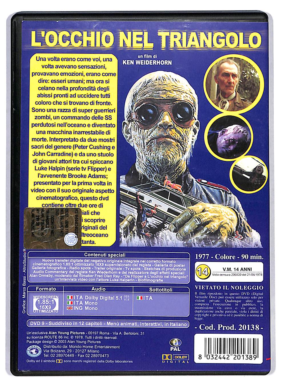 EBOND L' Occhio Nel Triangolo DVD DB552308