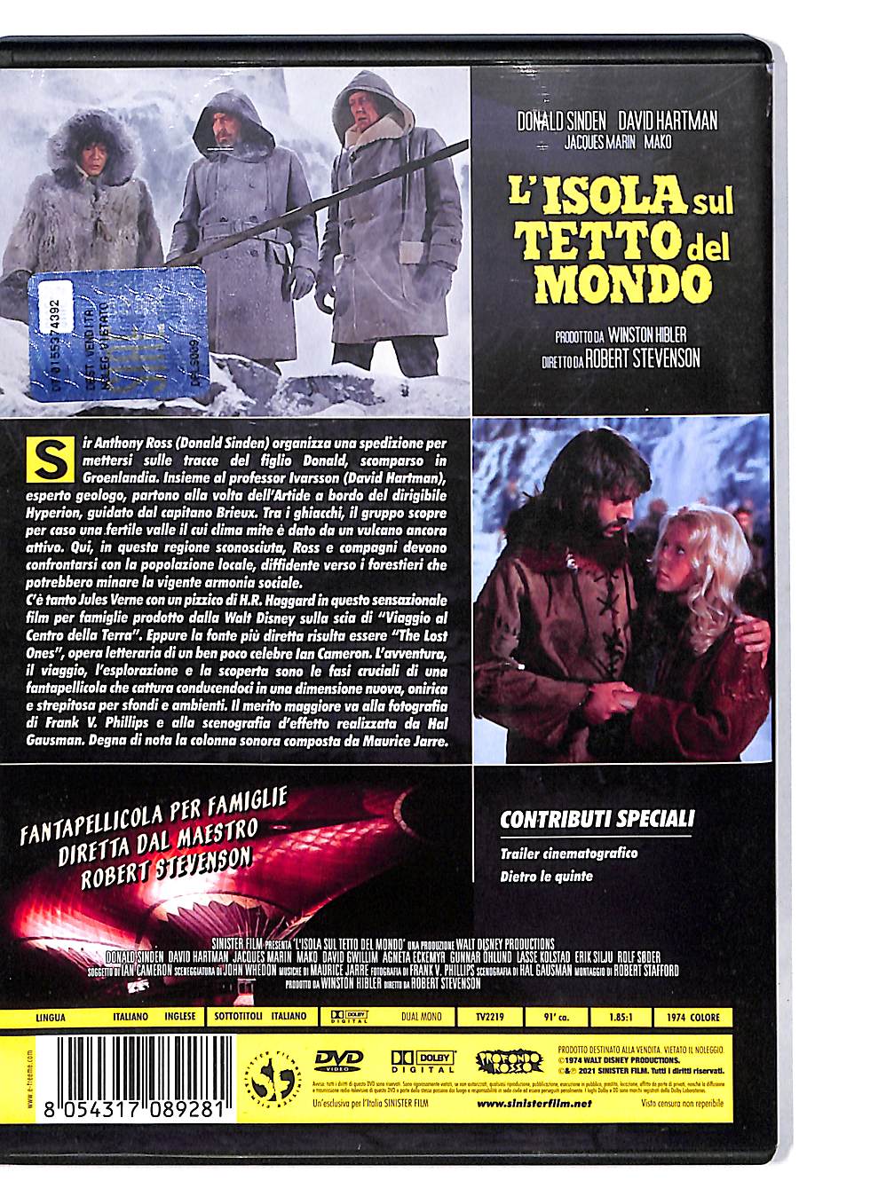 EBOND L'Isola Sul Tetto Del Mondo  DVD DB552331