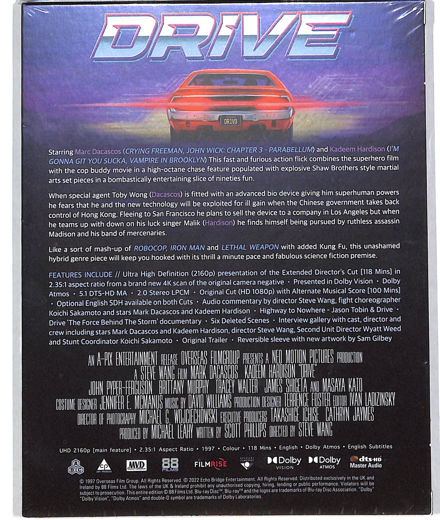 EBOND Drive EDIZIONE UK SLIPCASE BLURAY DB552637