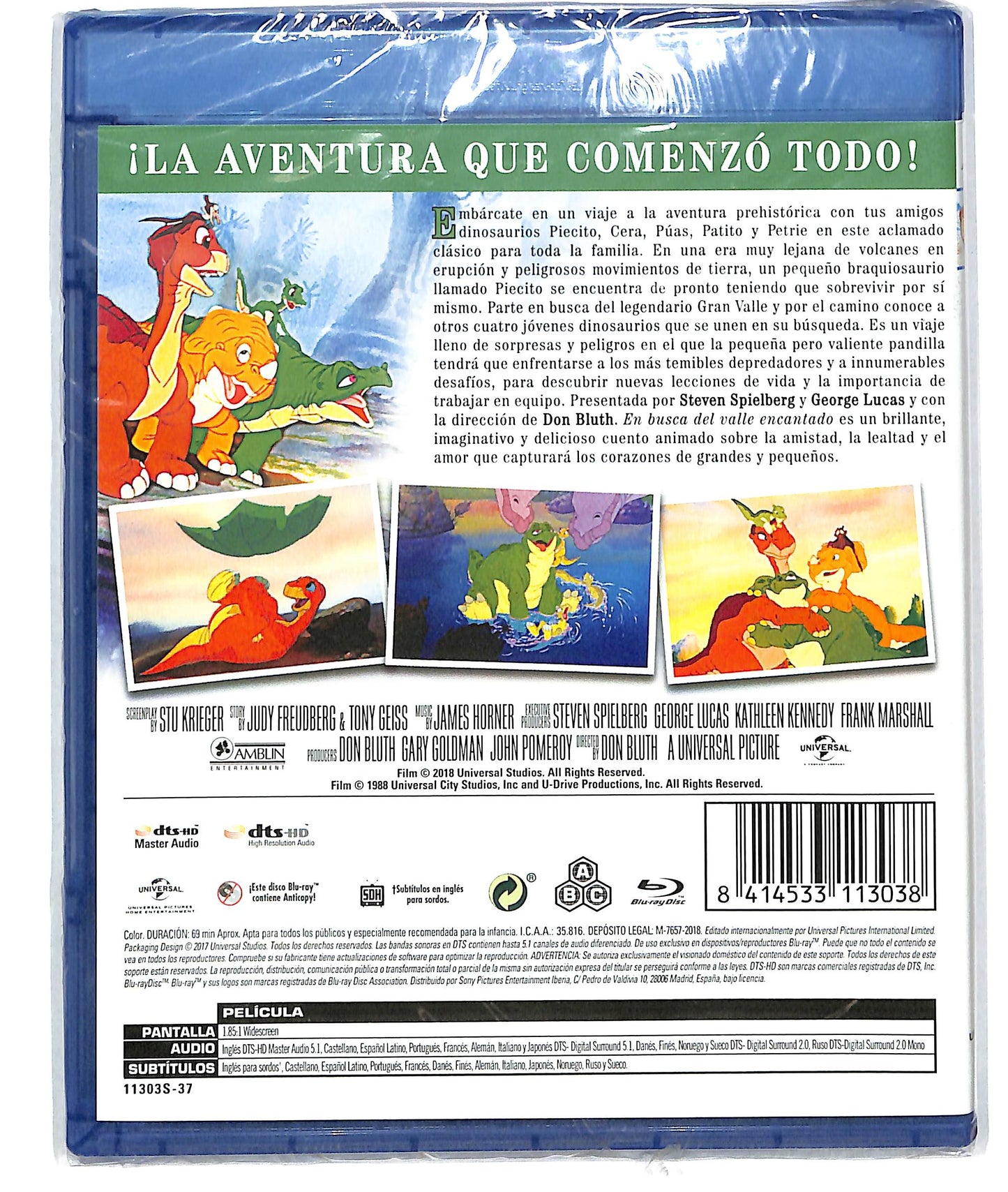 EBOND En Busca Del Valle Encantado  BLURAY DB552642