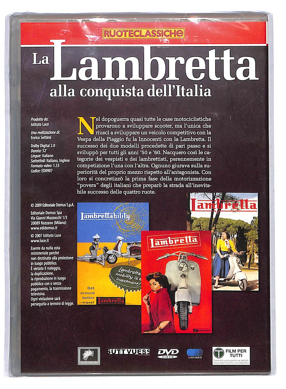 EBOND La Lambretta Alla Conquista Dell'Italia DVD DB552904