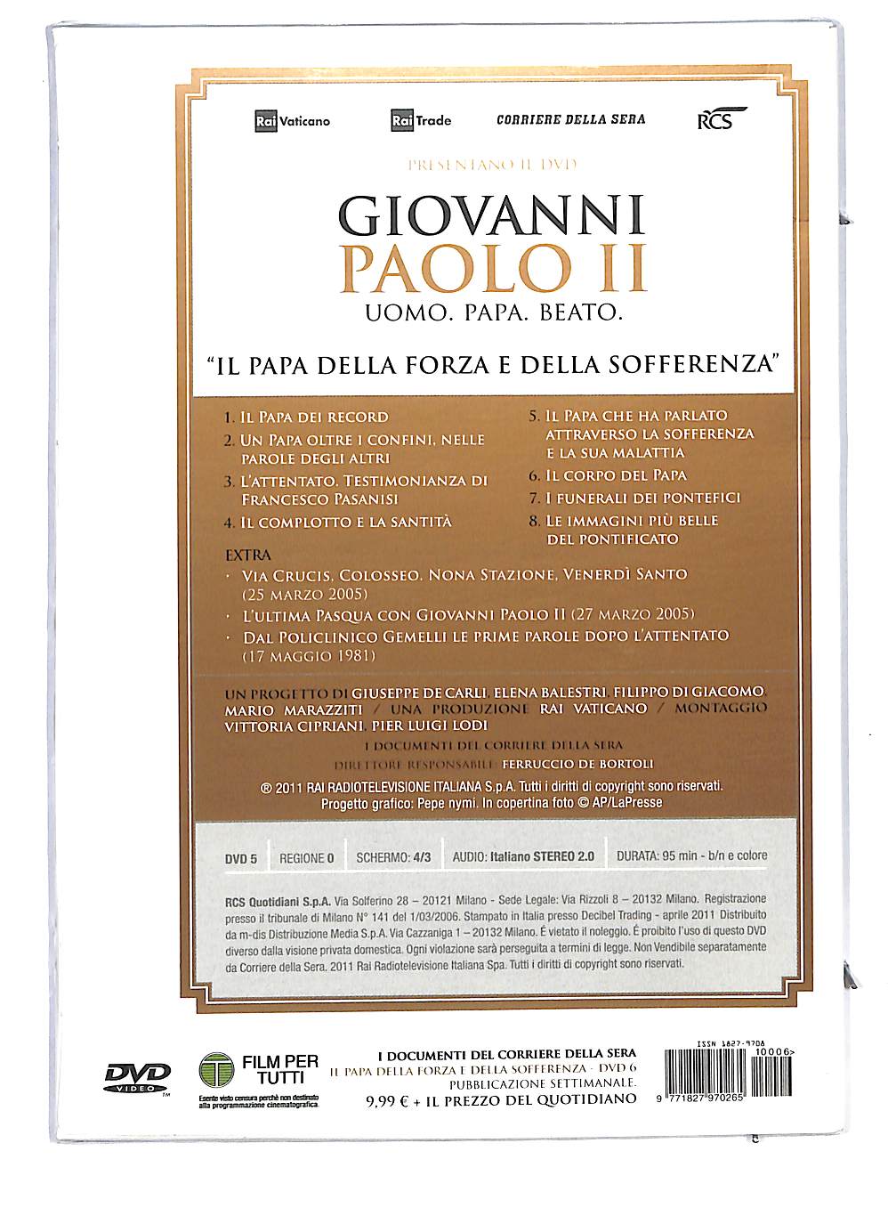 EBOND Giovanni Paolo II Volume 6  Slipcase EDITORIALE DVD DB552921