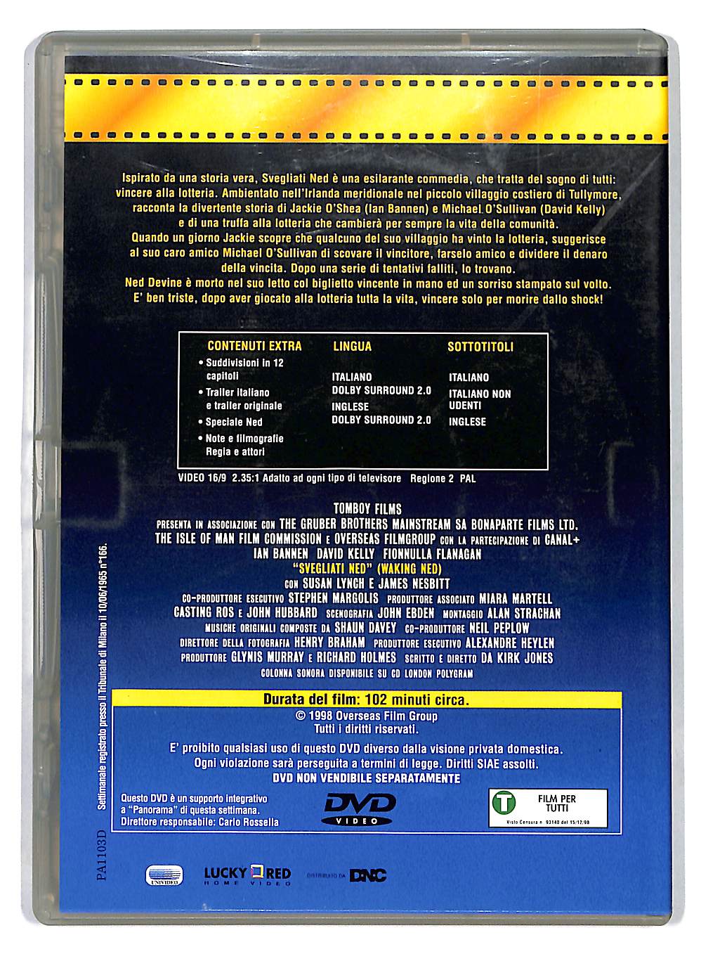 EBOND Svegliati Ned  EDITORIALE DVD DB553341