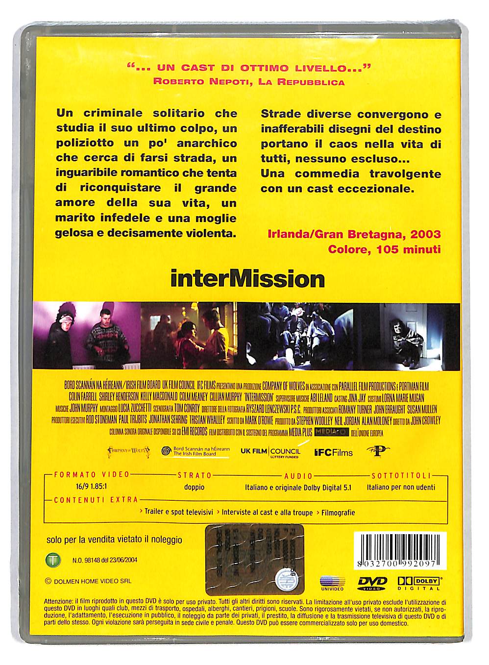 EBOND Intermission DVD DB553359