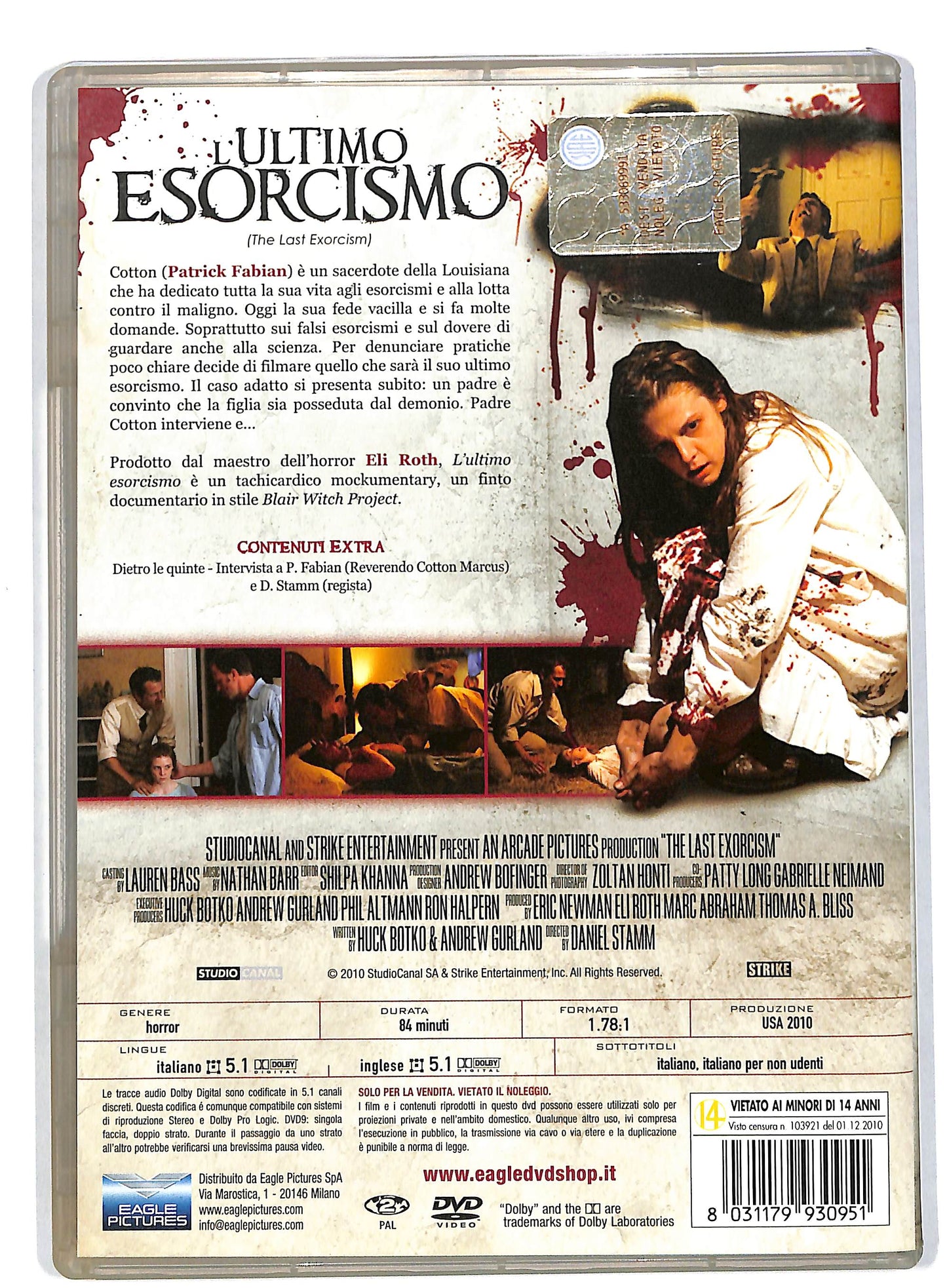 EBOND L’ultimo Esorcismo DVD DB553613