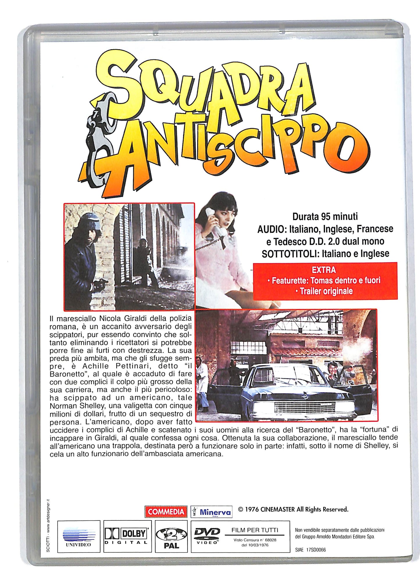 EBOND Squadra Antiscippo DVD EDITORIALE DVD DB553619