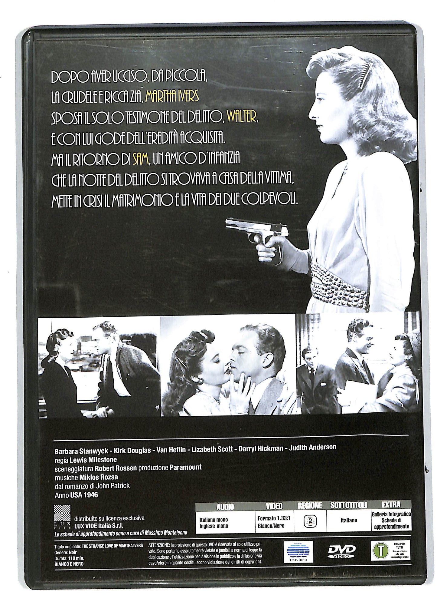 EBOND Lo strano amore di Marta Ivers EDITORIALE DVD DB554162