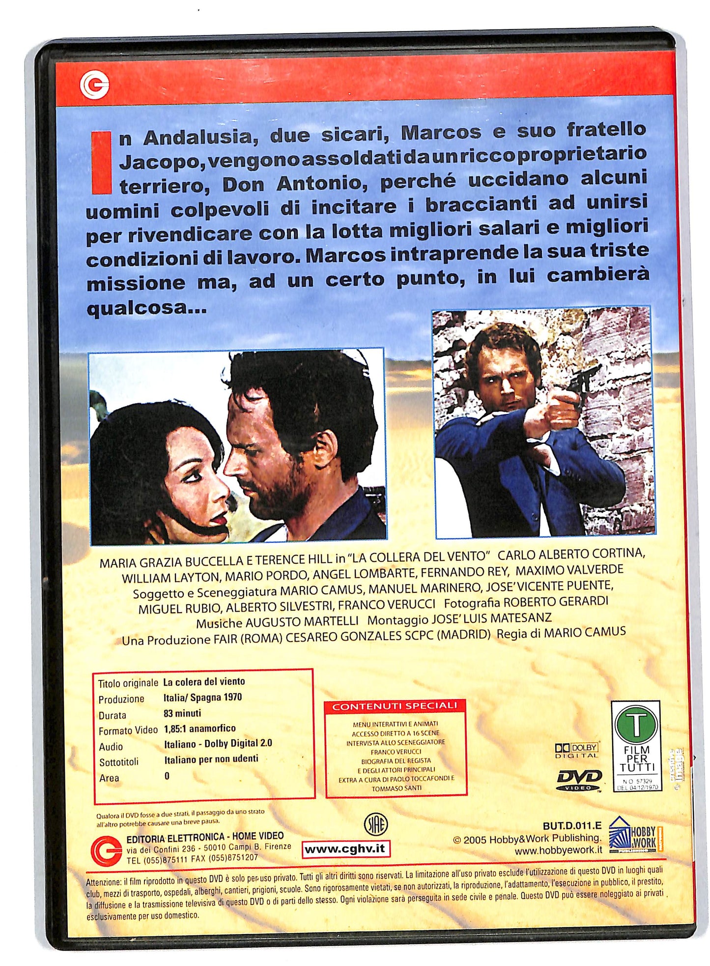 EBOND La Collera Del Vento EDITORIALE DVD DB554622