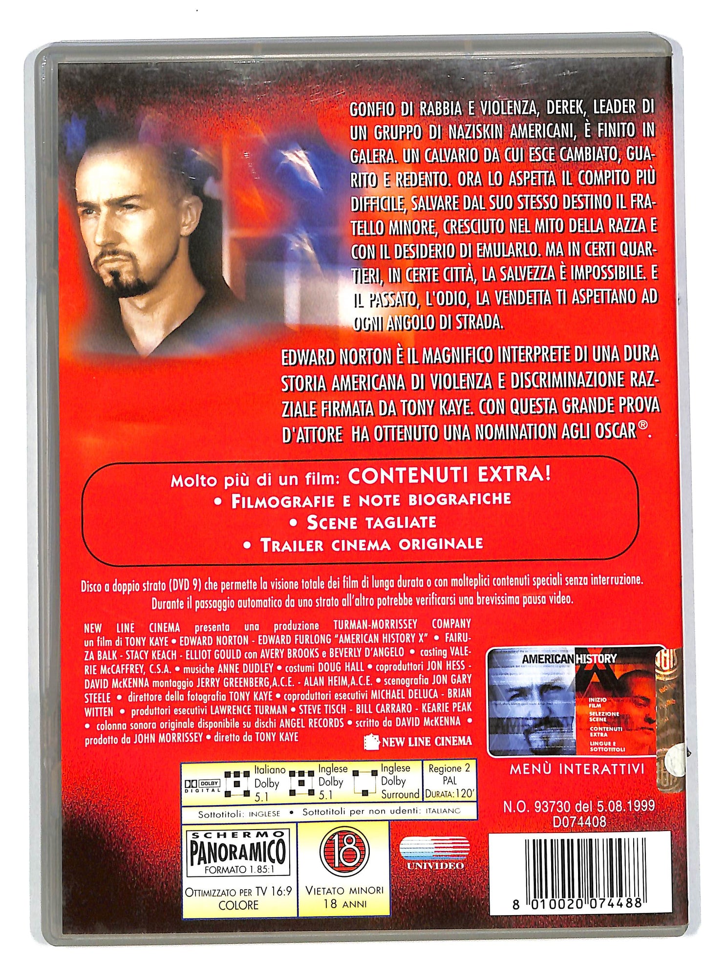 EBOND American history x DVD DB554625