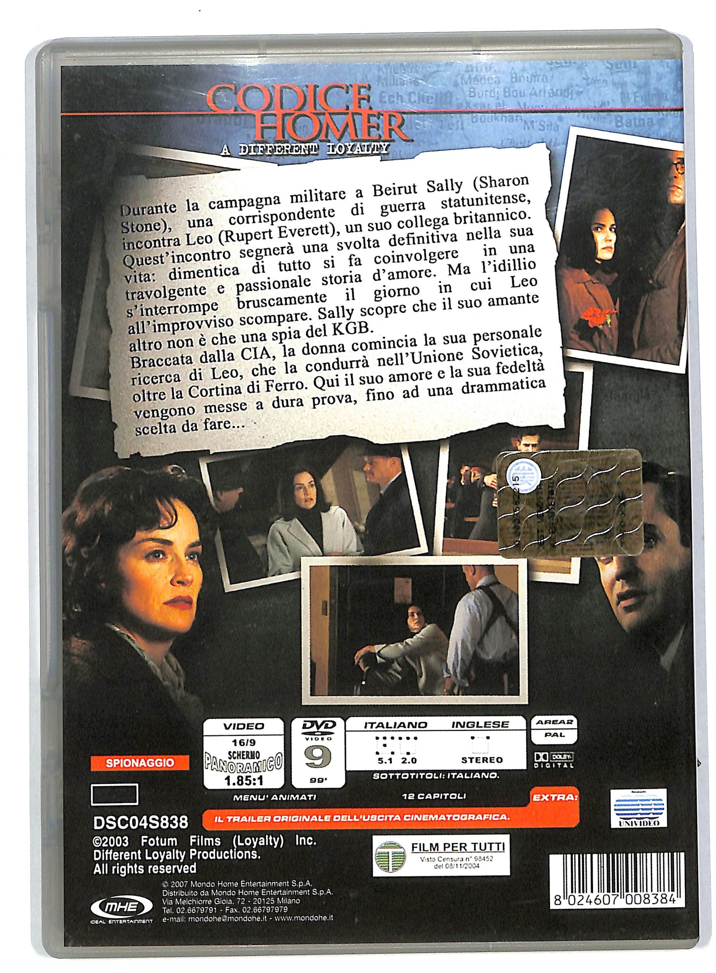EBOND Codice Homer - a different loyalty DVD DB554626