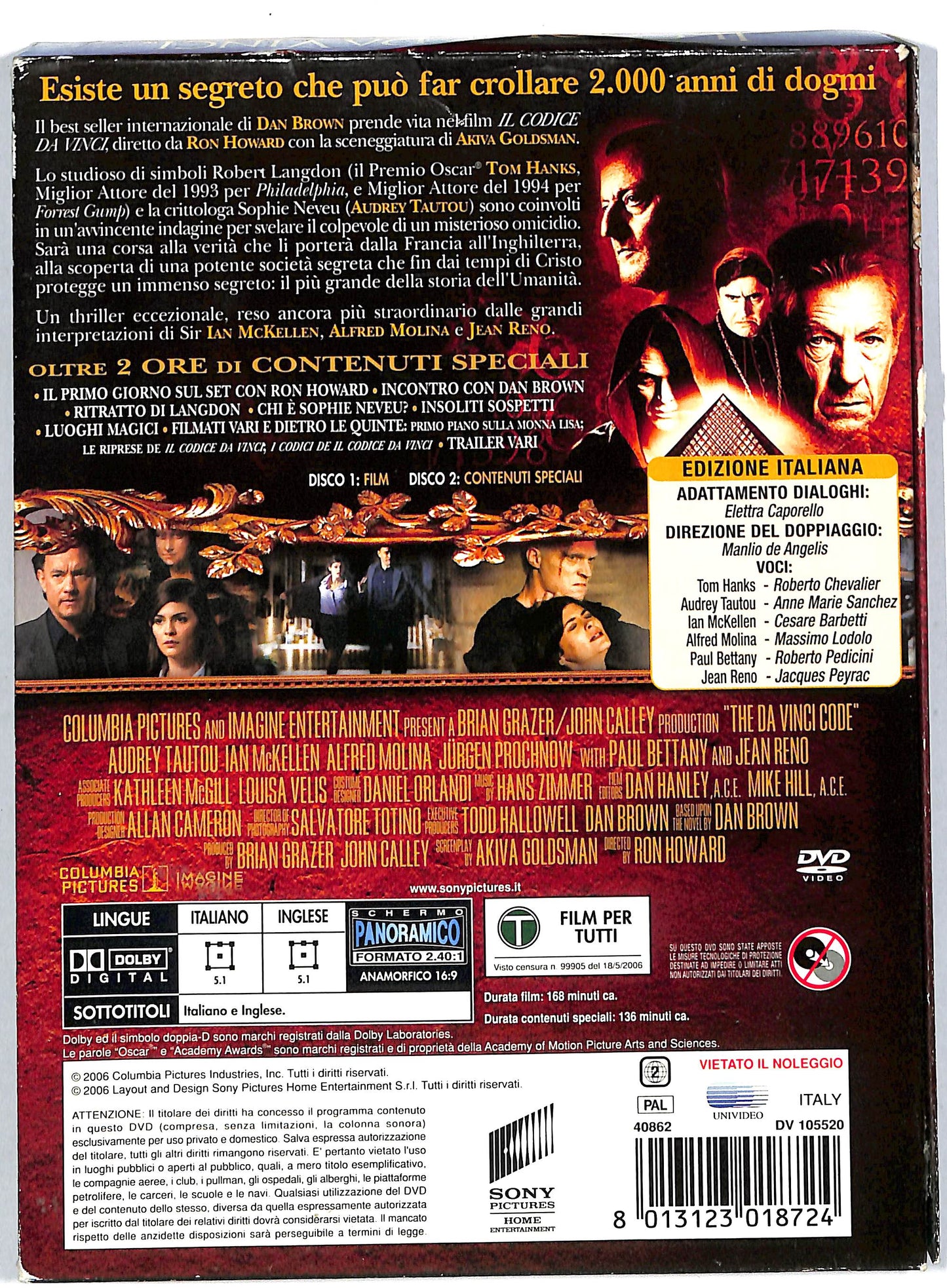EBOND Il Codice Da Vinci - 2 Dischi DIGIPACK DVD DB554630