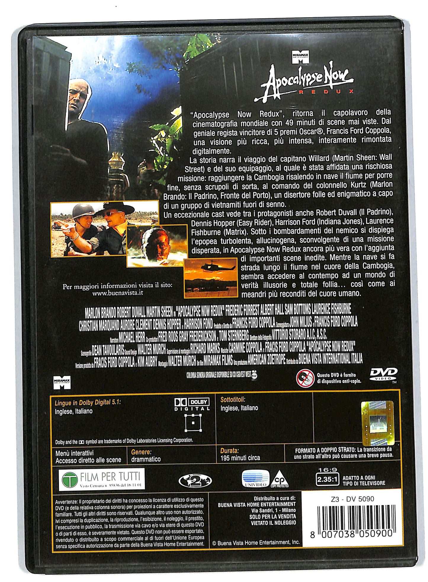 EBOND Apocalypse Now DVD DB554644