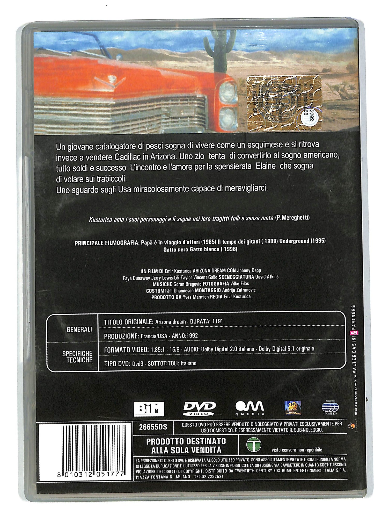 EBOND Arizona Dream DVD DB554662