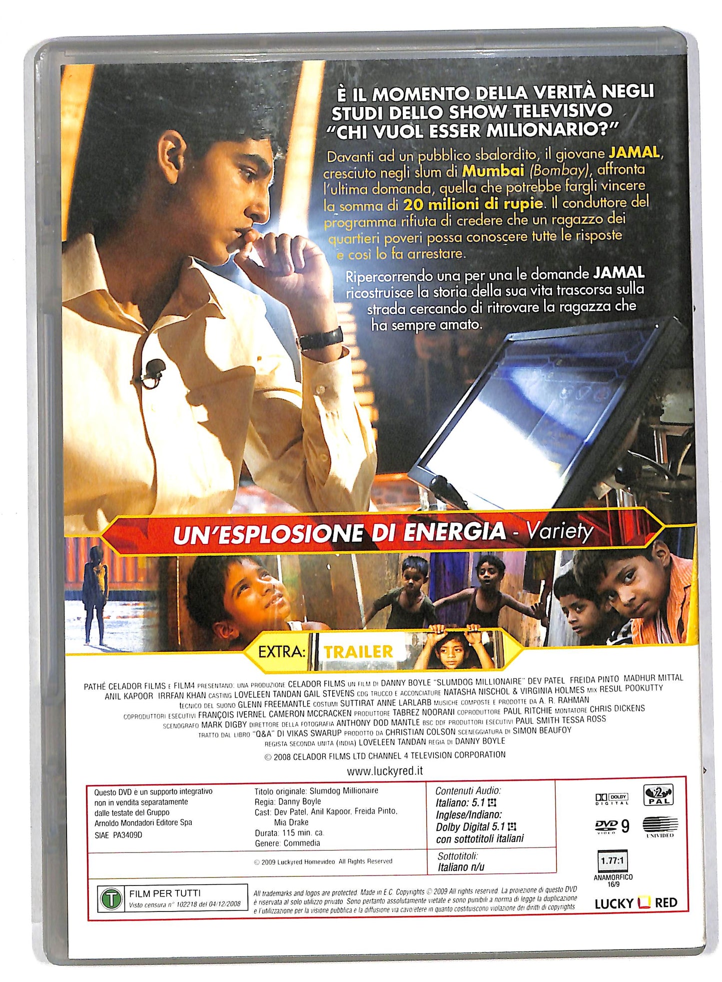 EBOND The Millionaire EDITORIALE DVD DB555114