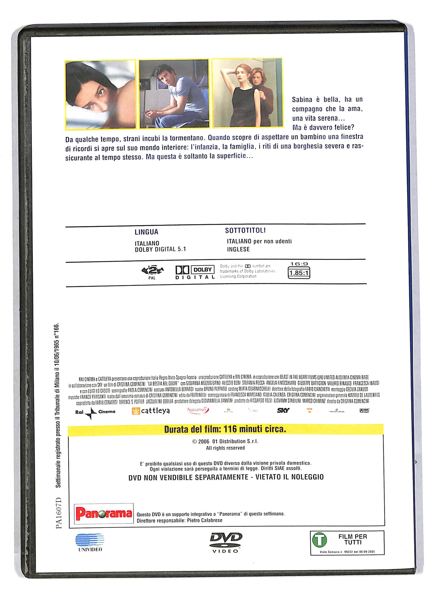 EBOND La Bestia Nel Cuore EDITORIALE DVD DB555148