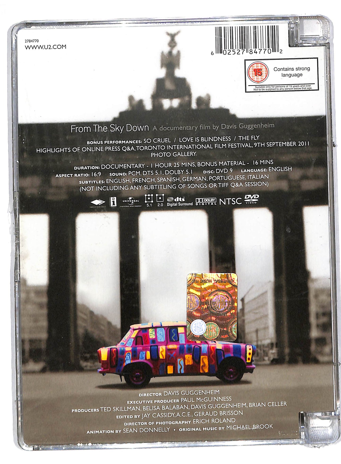 EBOND From The Sky Down SJB DVD DB555149
