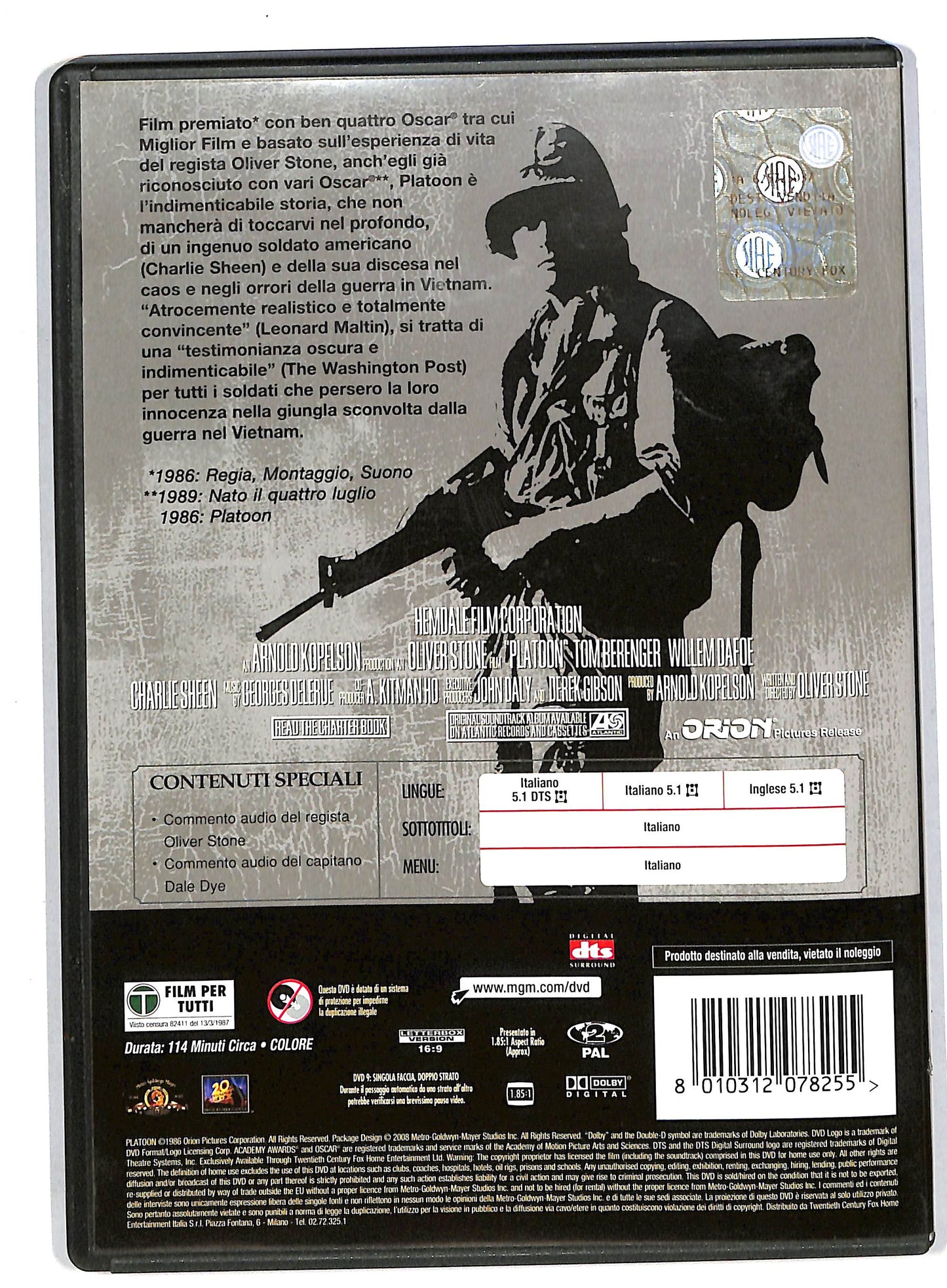 EBOND Platoon DVD DB555411
