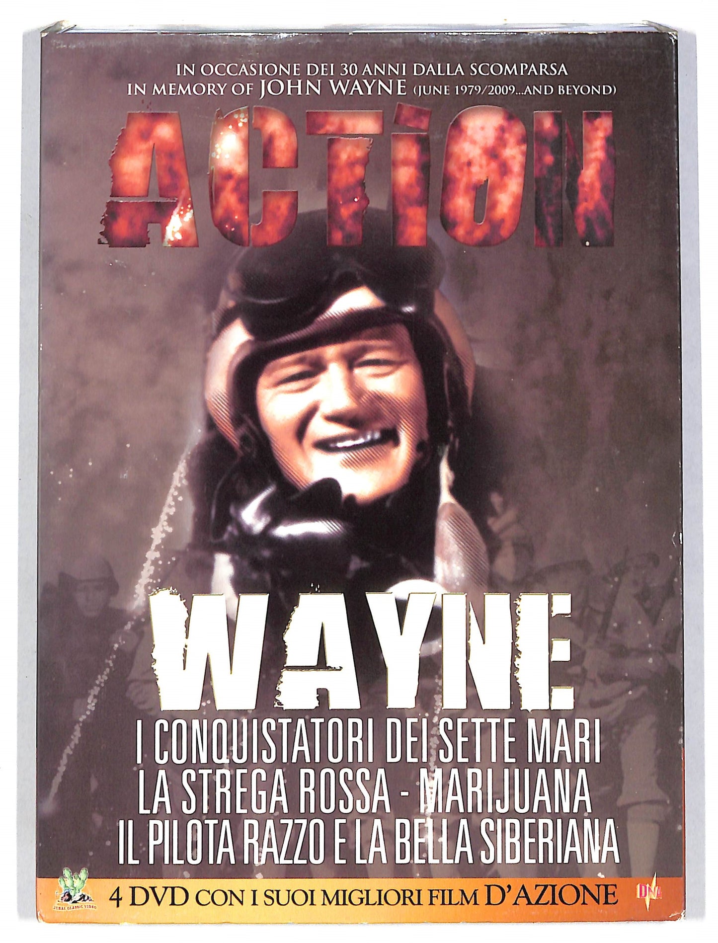 EBOND John Wayne - Action Cofanetto 4 dischi DVD DB555418